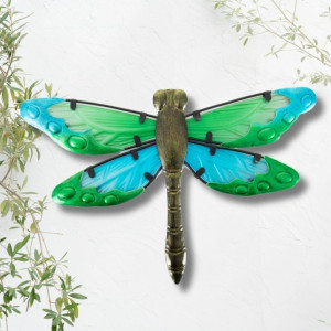 Dragonfly Glass Wall Art