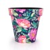 Zest Recycled Planter - Blue Peonies